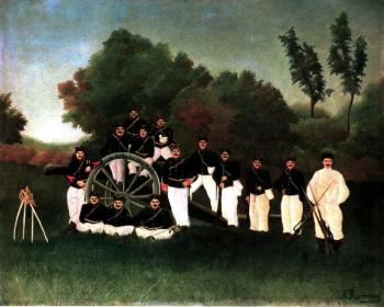 亨利 盧梭 The Artillerymen 亨利 盧梭 The Artillerymen